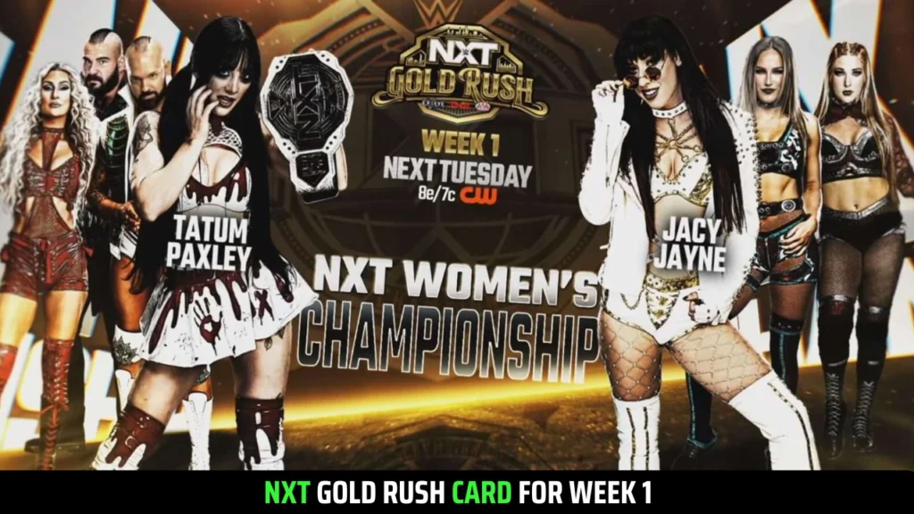 Tatum Paxley vs. Jacy Jayne (NXT Women’s Championship Match) Poster