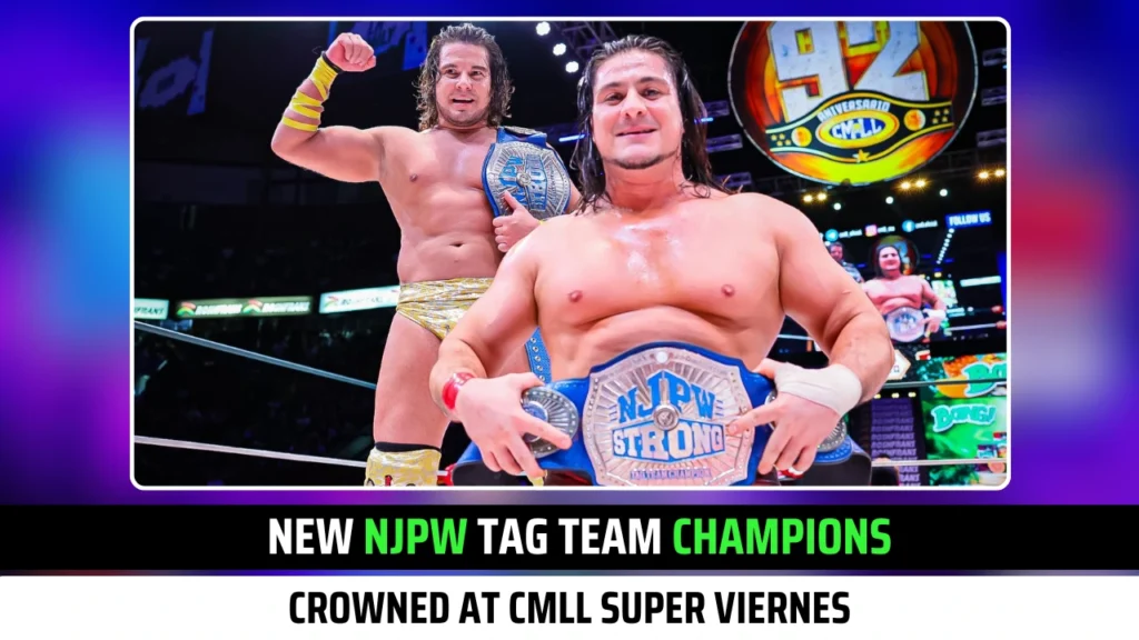 New NJPW Strong Openweight Tag Team Champions Crowned at CMLL Super Viernes
