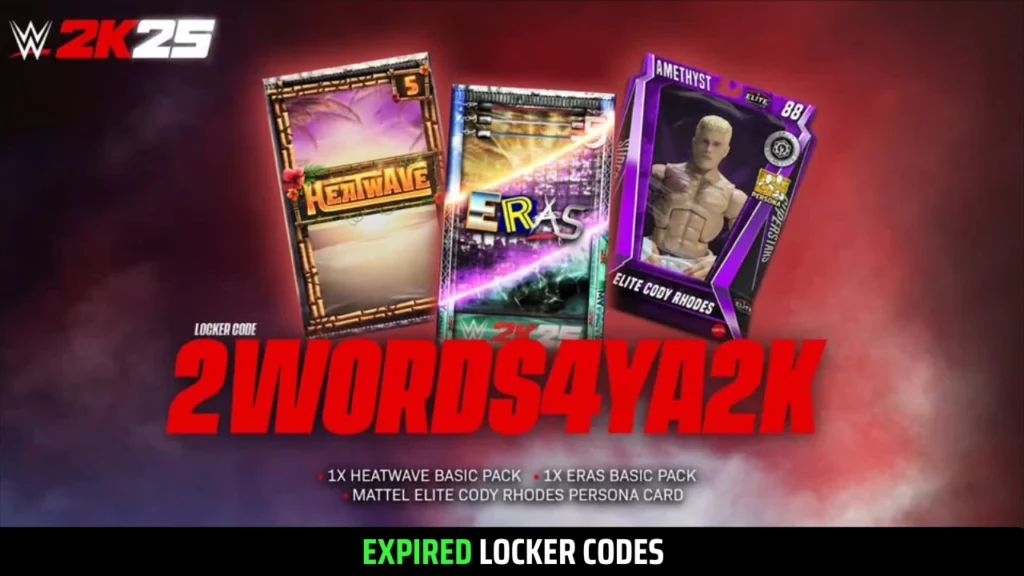 WWE 2K25 Locker Codes November 2025: List of Active & Expired Codes